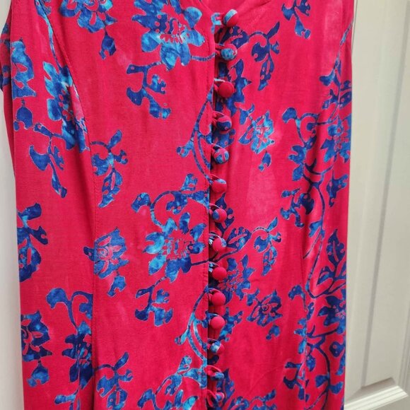 [M] Temptation Long Dress‎ Flowy Sleeveless Maxi Dress size Medium Beautiful - Picture 4 of 10